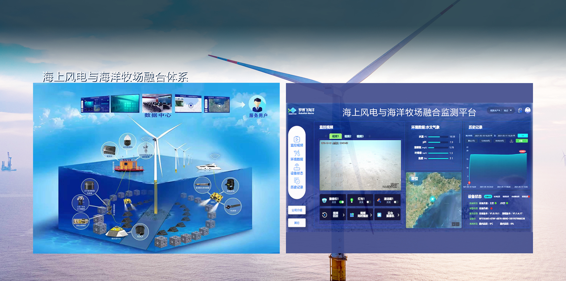 海上風(fēng)電與海洋牧場(chǎng)融合體系